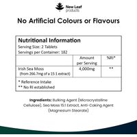 New Leaf Sea Moss Tablets 6 Month Supply